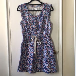 Patterned Cotton Shift Dress
